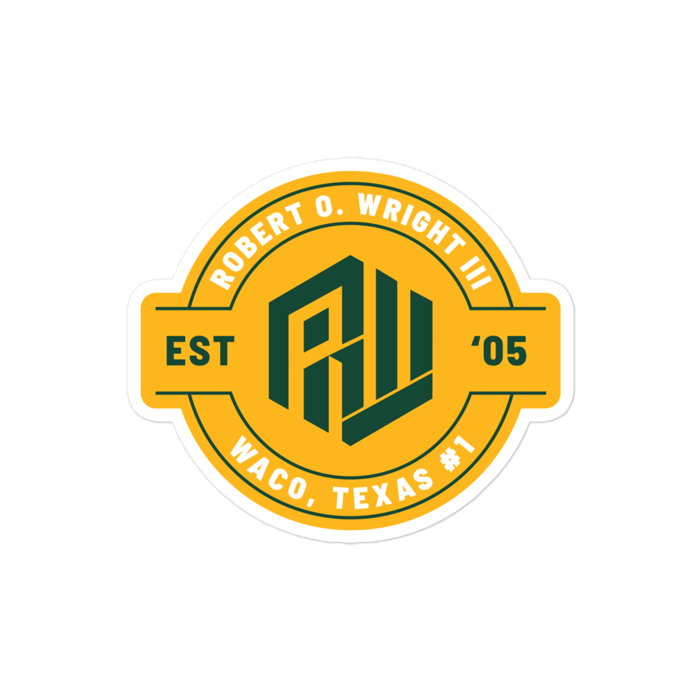 Robert Wright III "Logo Badge" Sticker
