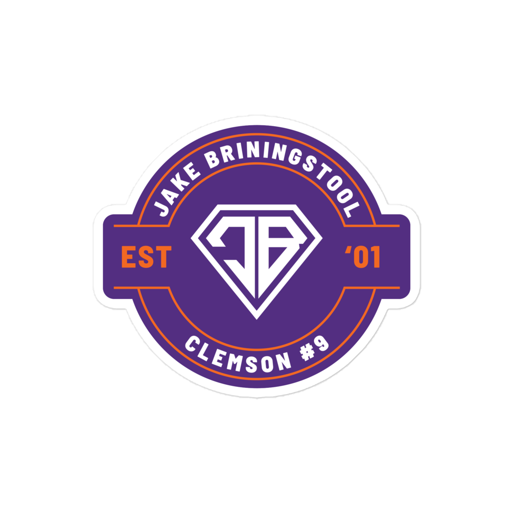 Jake Briningstool "Logo Badge" Sticker