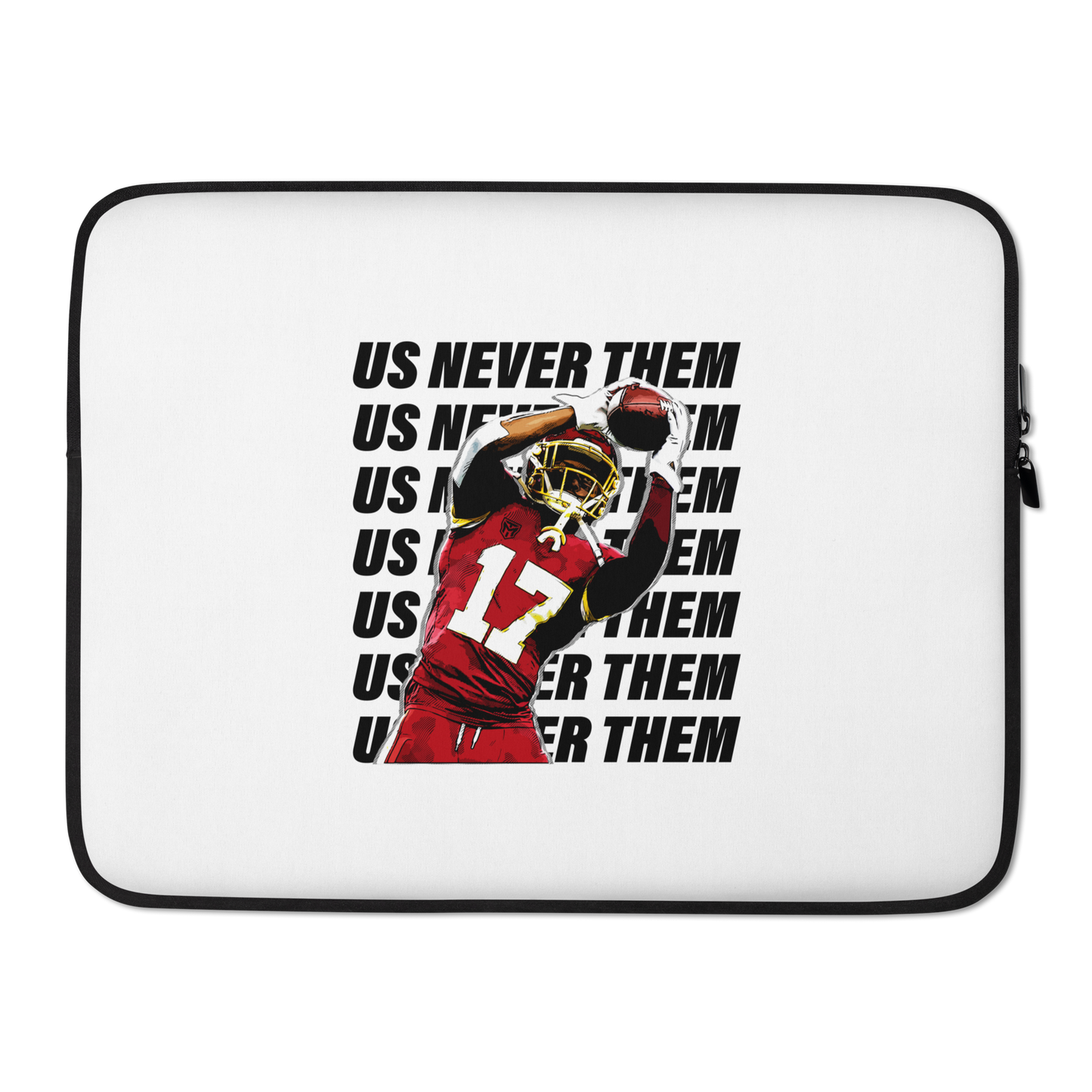 Terry McLaurin "Us Never Them" Laptop Sleeve