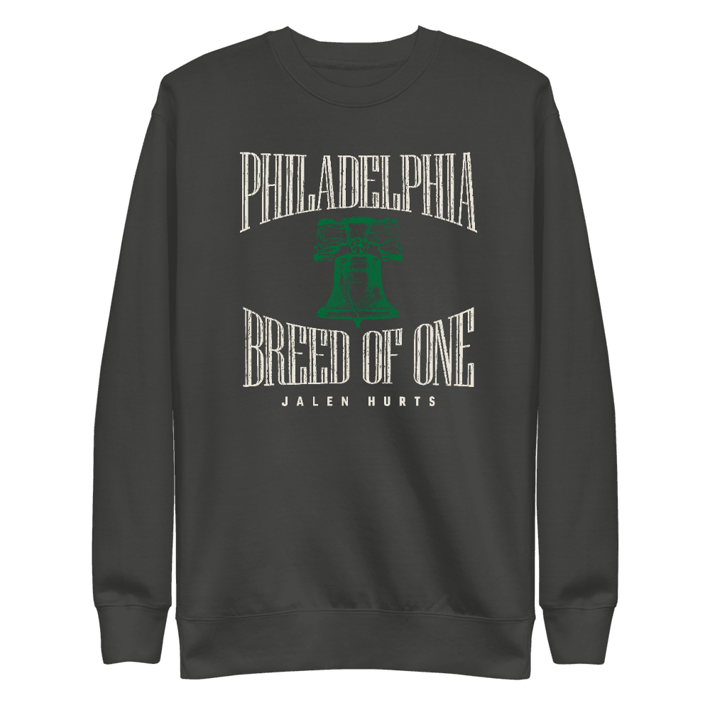 Jalen Hurts Liberty Bell Sweatshirt Charcoal Heather