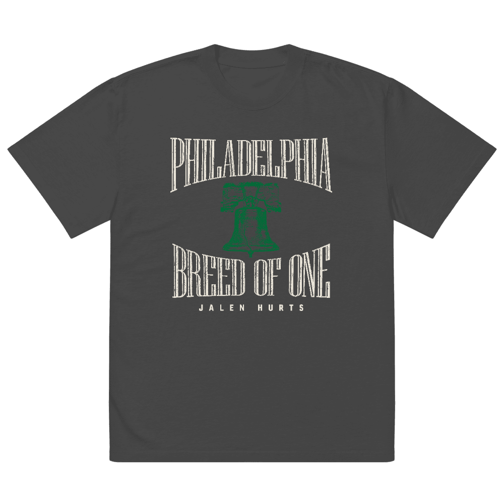 Jalen Hurts Liberty Bell T-shirt Faded Black