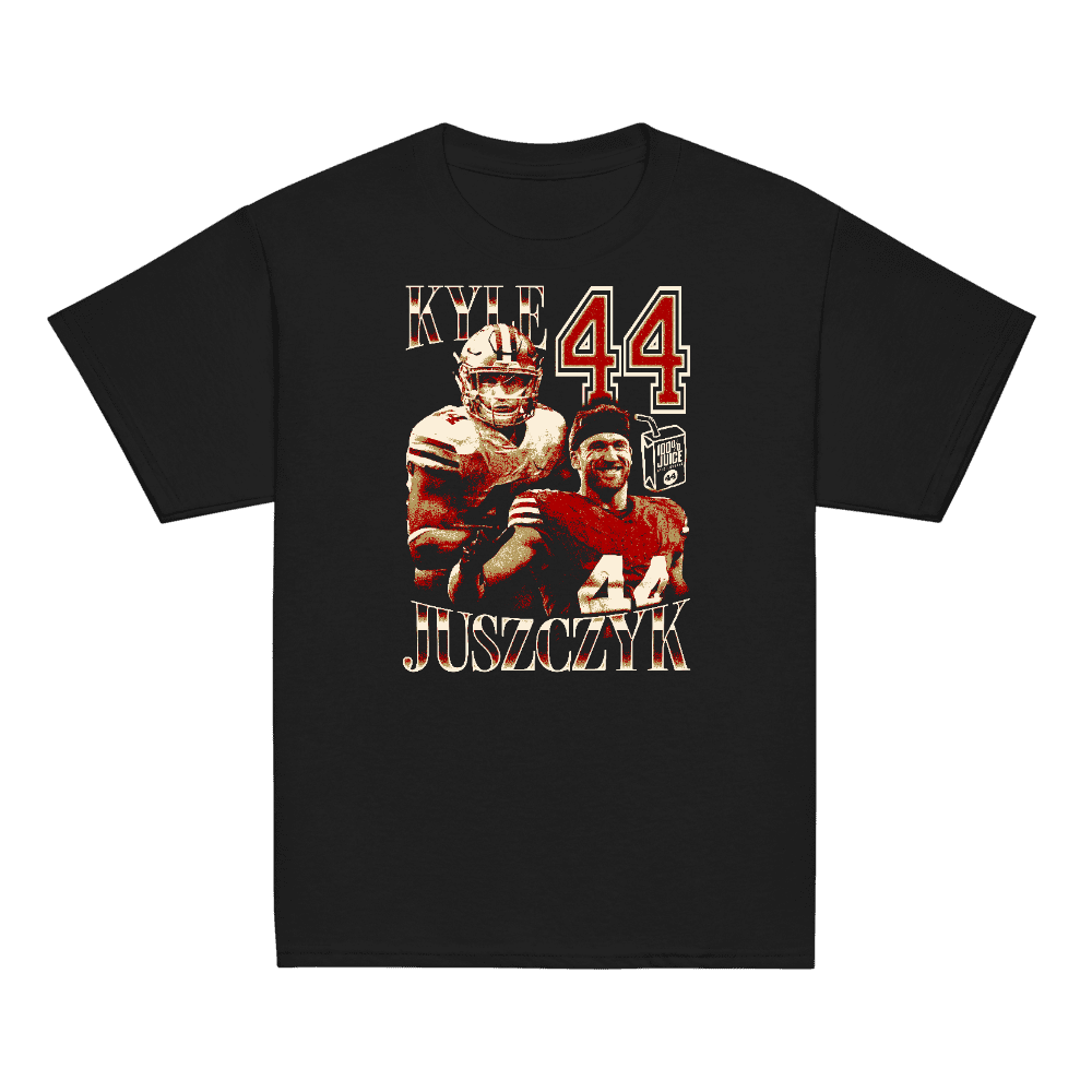 Kyle Juszczyk Vintage Vintage Youth T-shirt Black