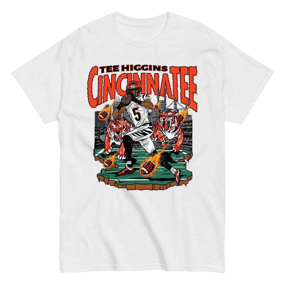Tee Higgins Illustration T-shirt White