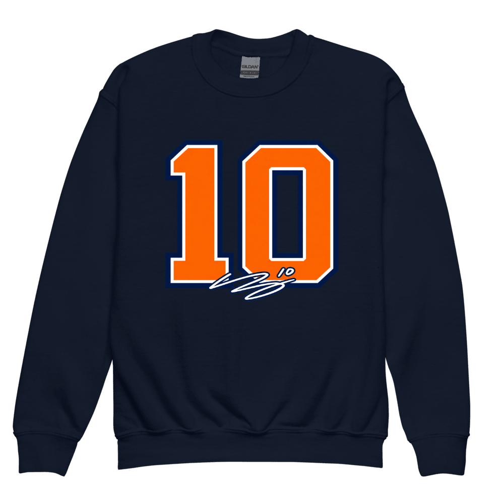 Bo Nix Halftone Youth Sweatshirt
