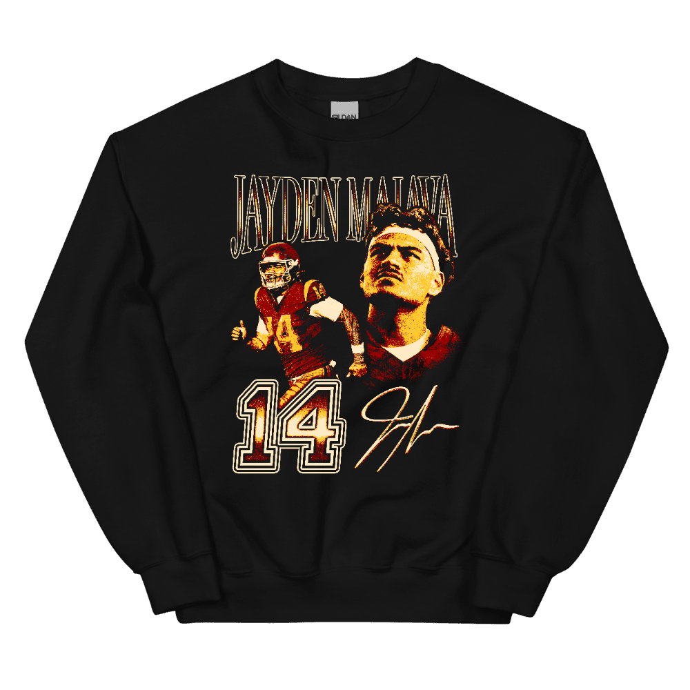 Jayden Maiava Vintage Vintage Sweatshirt Black