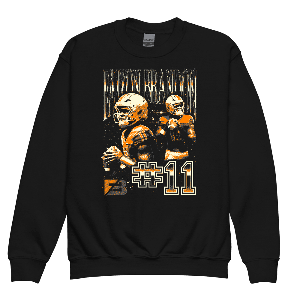 Faizon Brandon Vintage Vintage Youth Sweatshirt Black