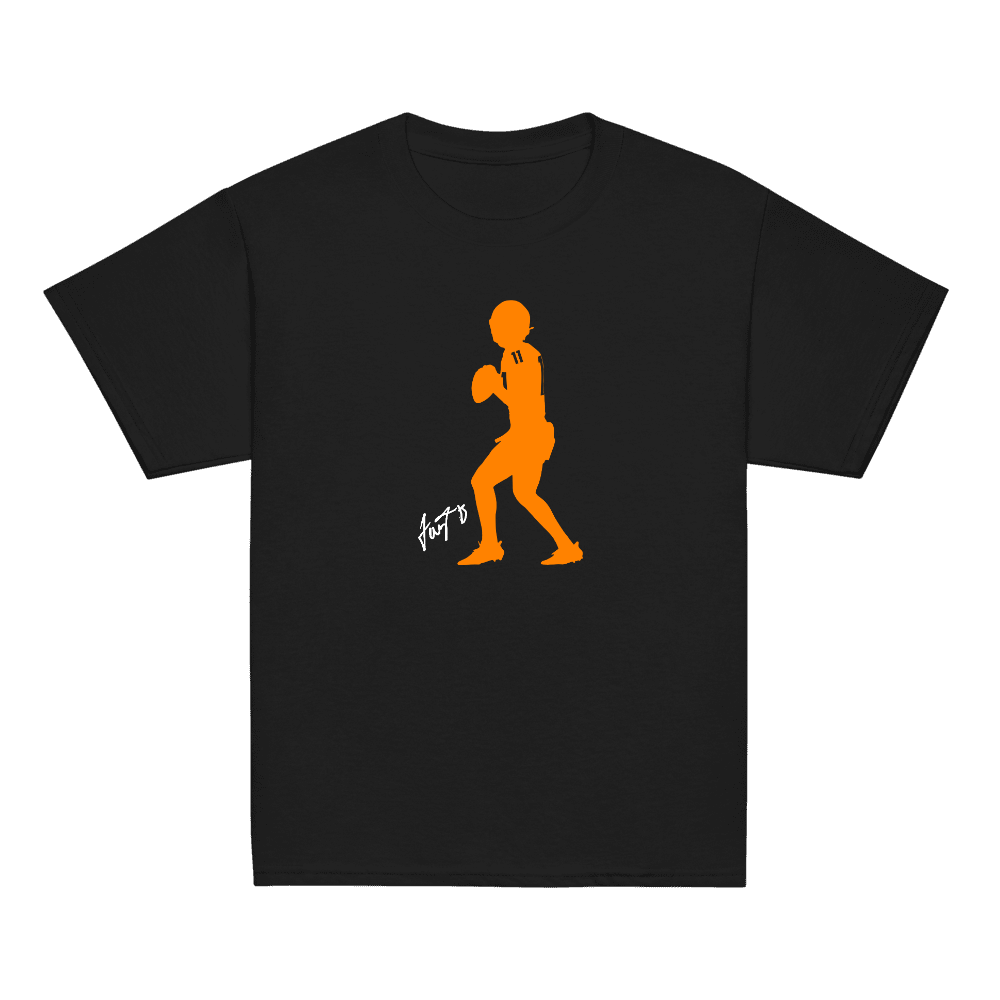 Faizon Brandon Silhouette Silhouette Youth T-shirt Black
