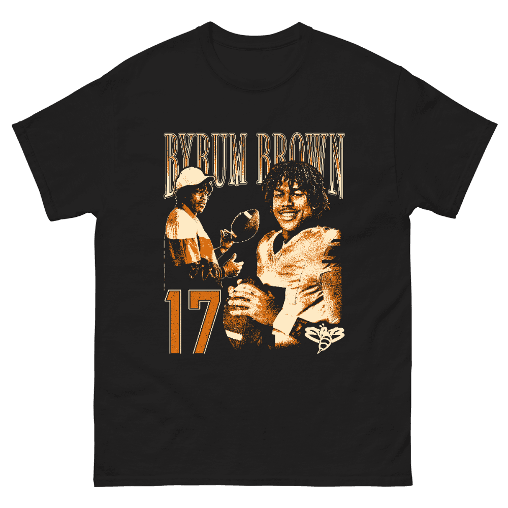 Byrum Brown Vintage Vintage T-shirt Black
