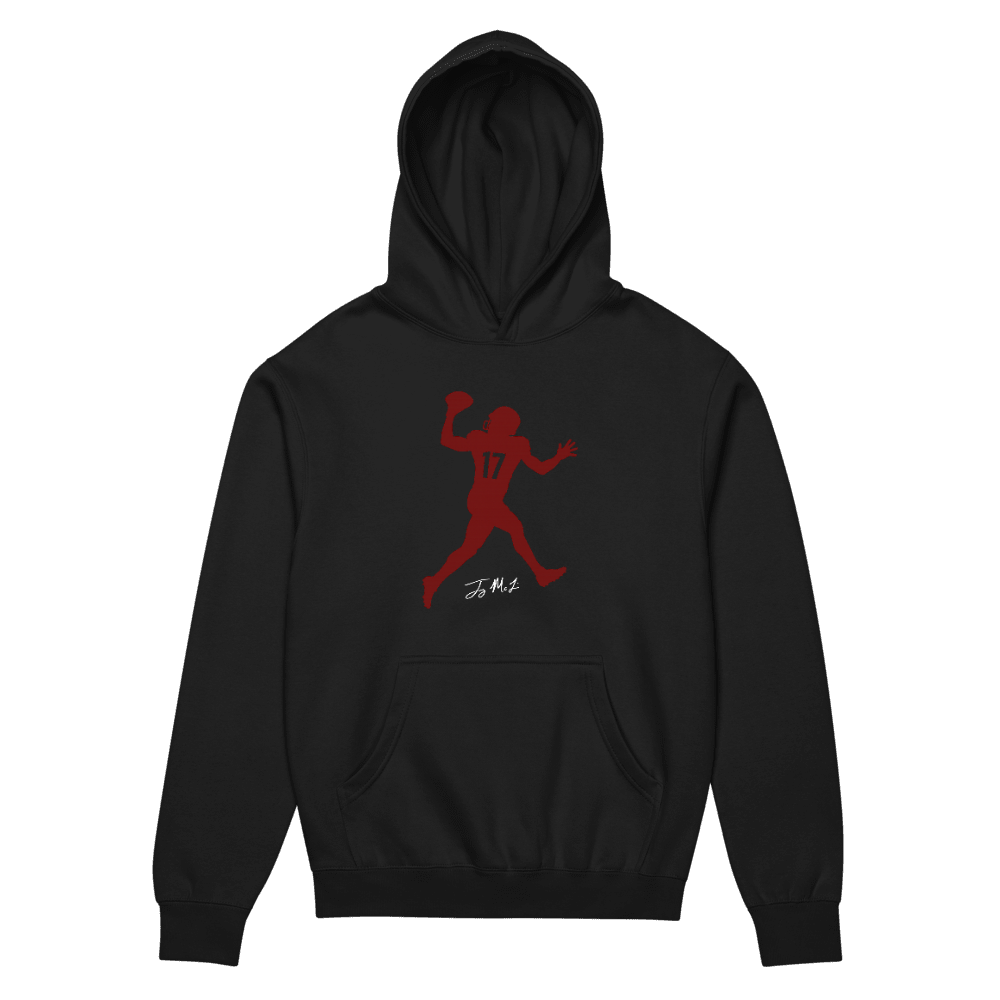 Terry McLaurin Silhouette Boxy Hoodie Black