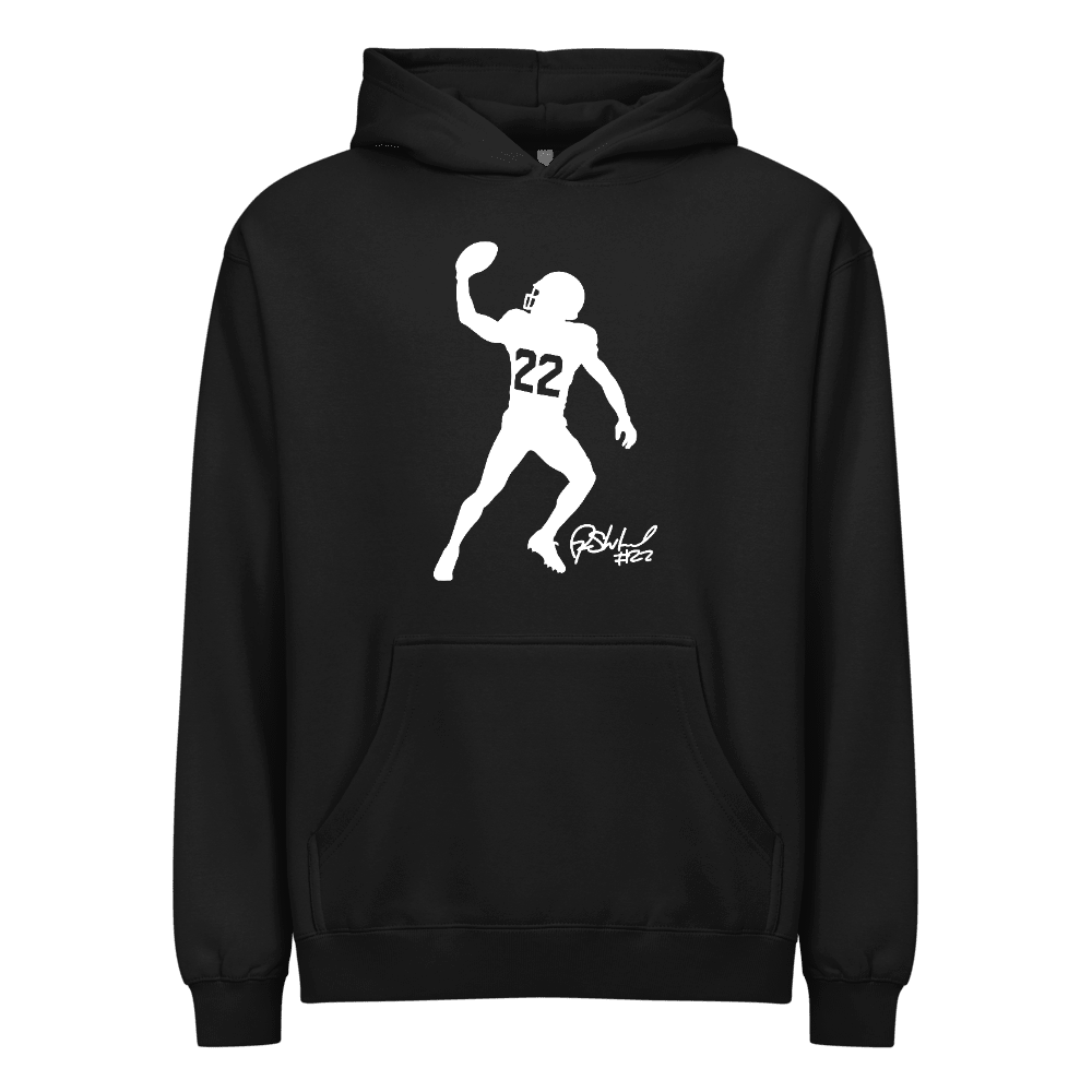 Rashid Shaheed Silhouette Boxy Hoodie Black