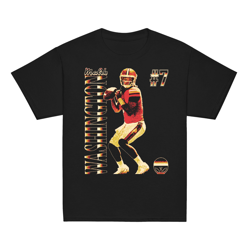 Malik Washington Classic Classic Youth T-shirt Black
