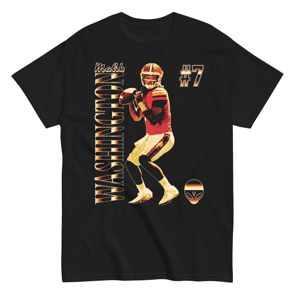 Malik Washington Classic Classic T-shirt Black