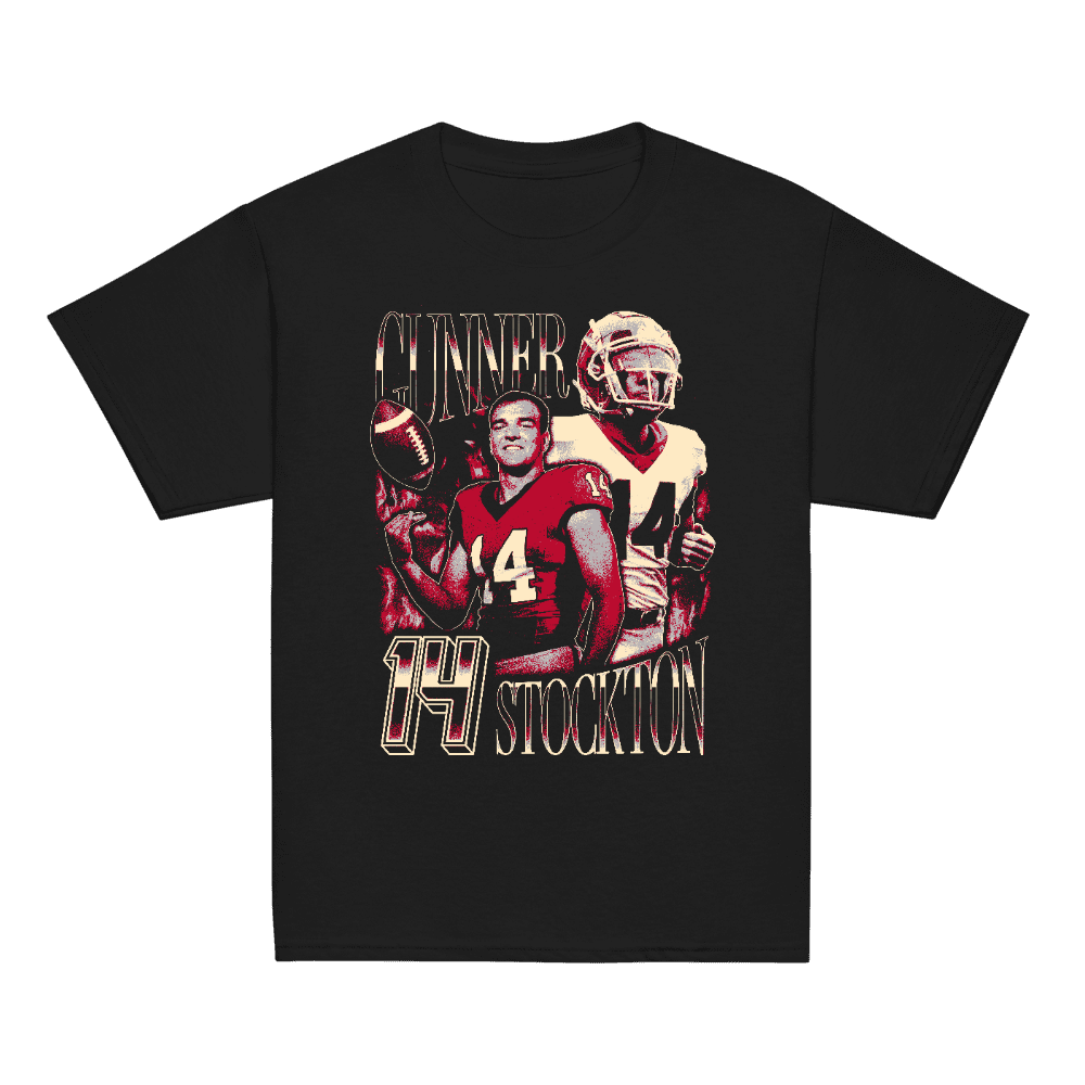 Gunner Stockton Vintage Vintage Youth T-shirt Black