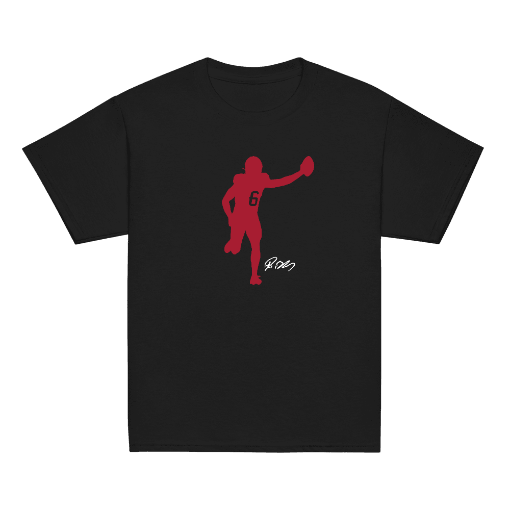 Reed Blankenship Silhouette Youth T-shirt Black