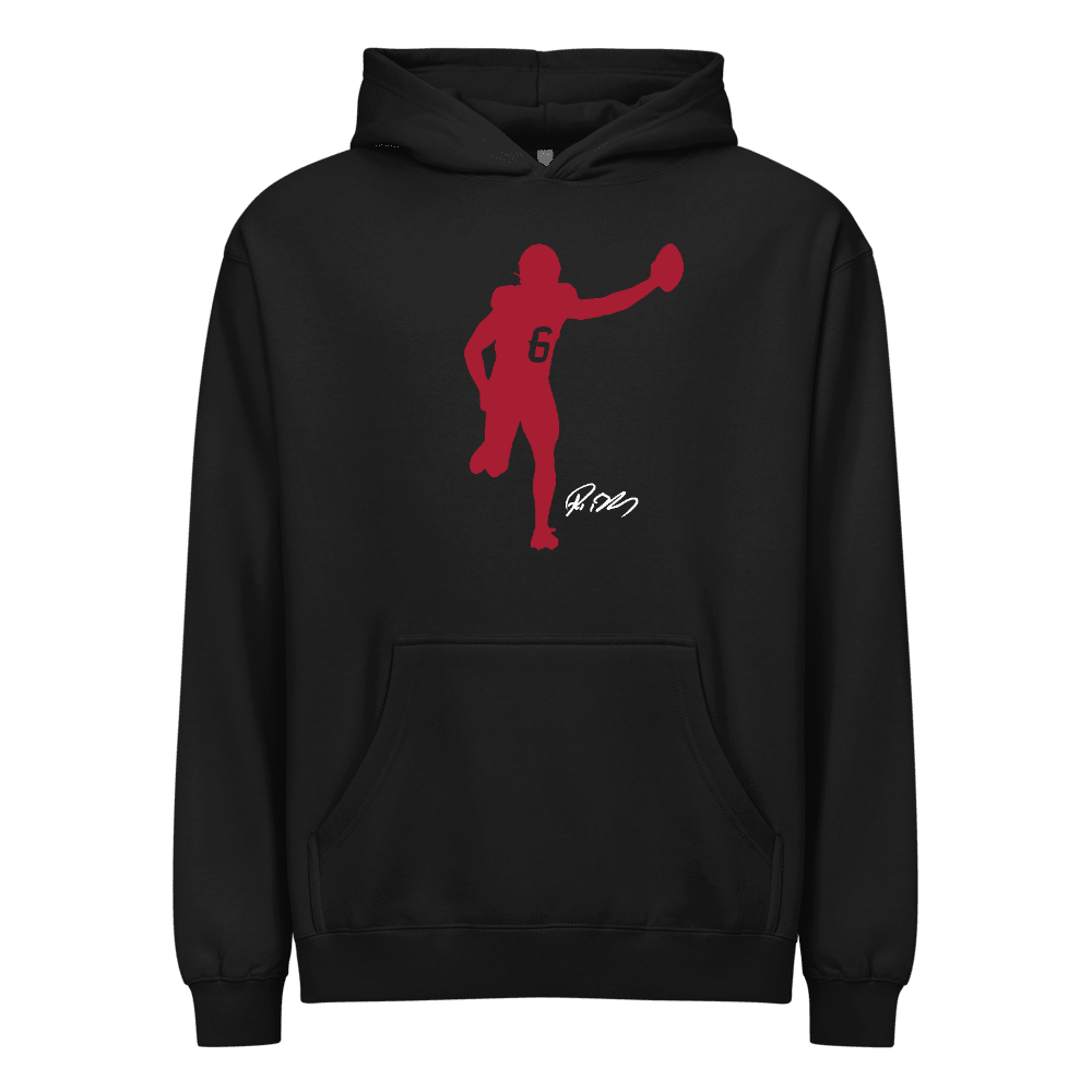 Reed Blankenship Silhouette Boxy Hoodie Black