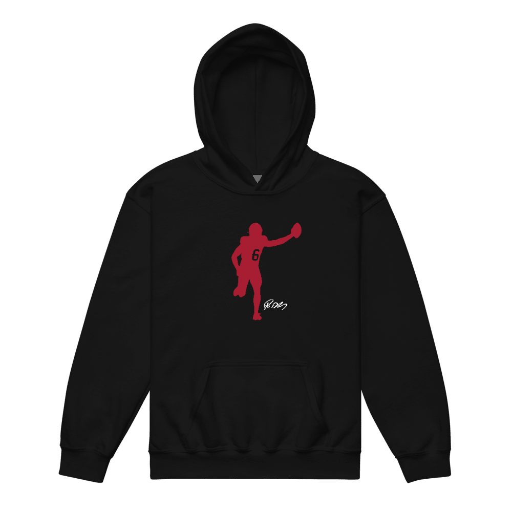 Reed Blankenship Silhouette Youth Hoodie Black