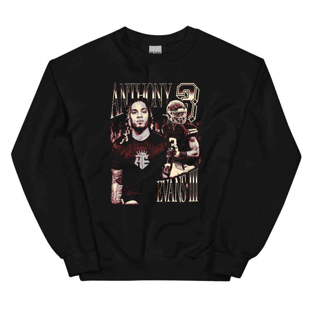 Anthony Evans III Vintage Vintage Sweatshirt Black