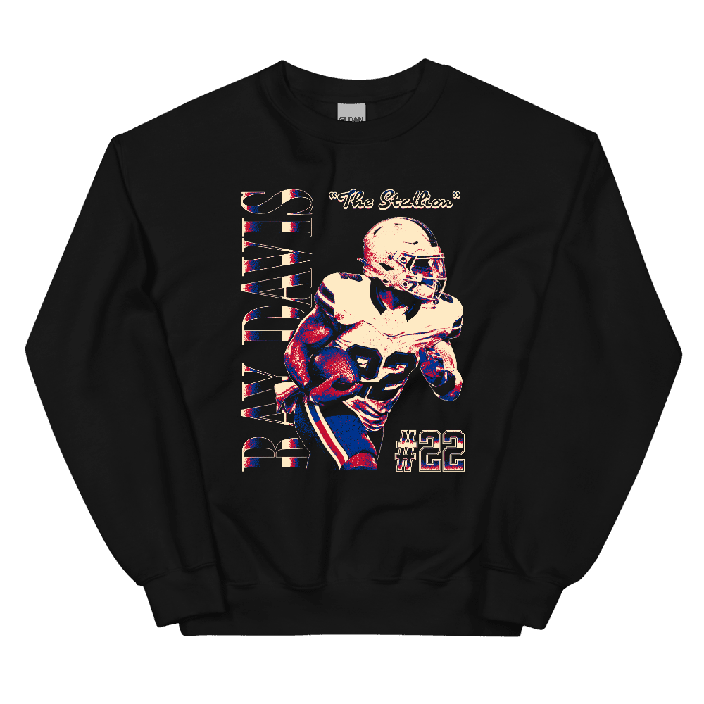 Ray Davis Vintage Vintage Sweatshirt Black