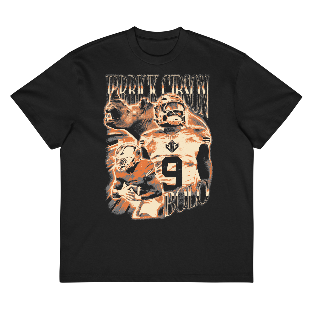 Jerrick Gibson Vintage Box T-shirt Black