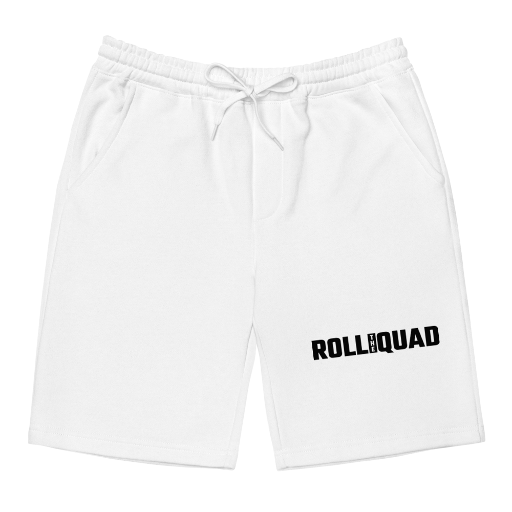 Roll the Quad "Logo" Men's Fleece Shorts