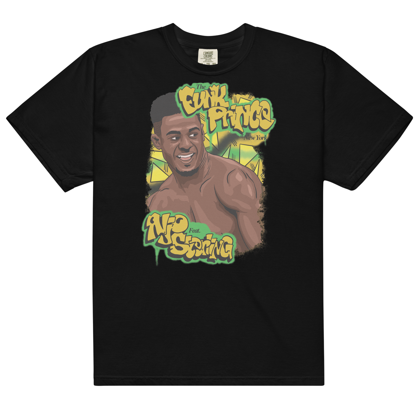 Aljamain Sterling "The Funk Prince" Illustrated T-shirt