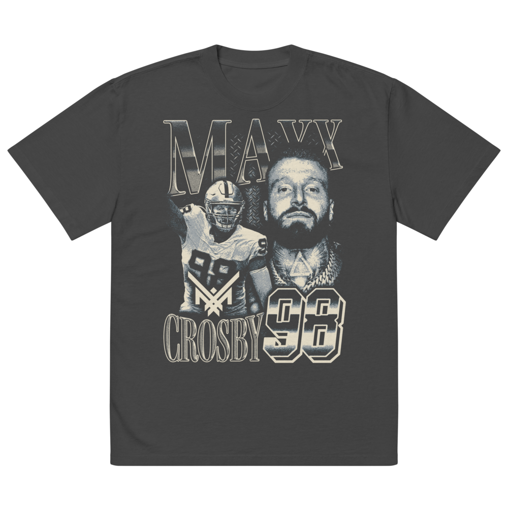 Maxx Crosby Vintage Oversized T-shirt Black