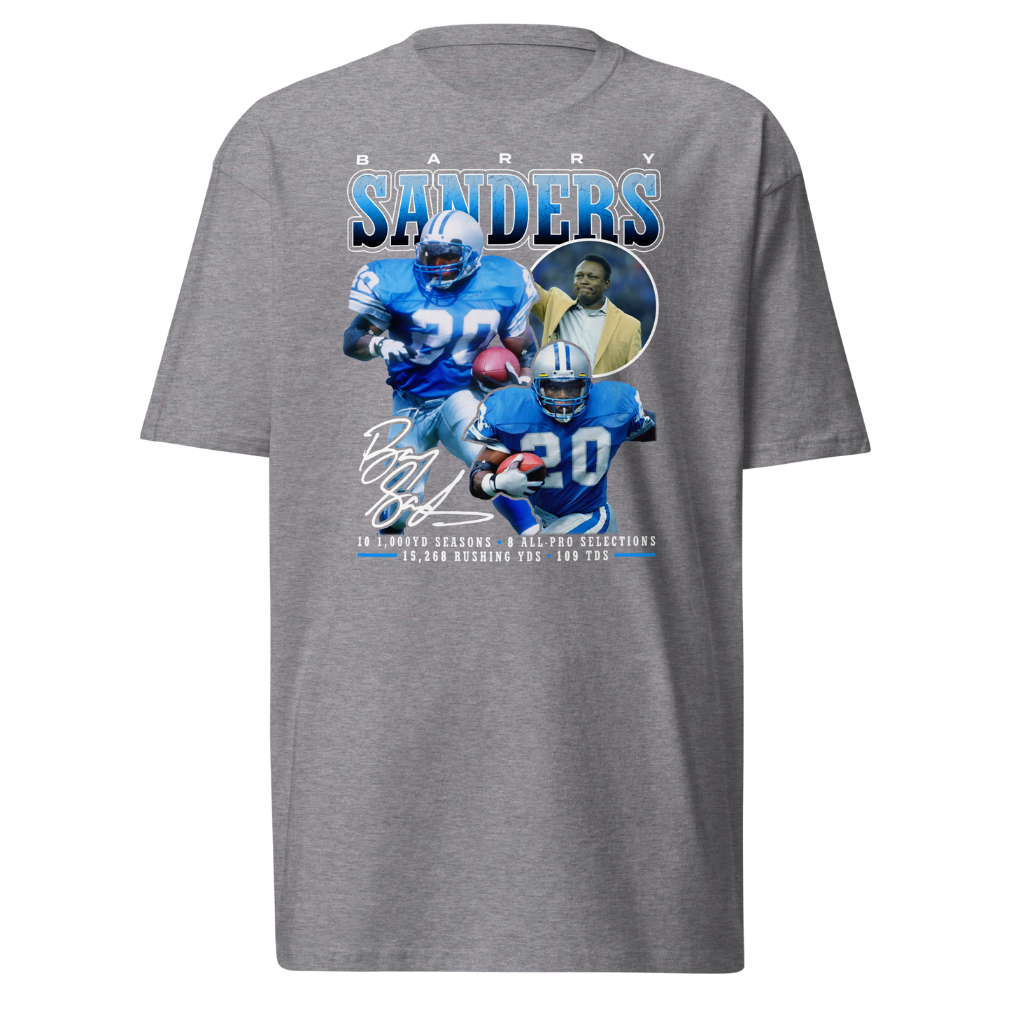 Barry Sanders "Collage" Shirt