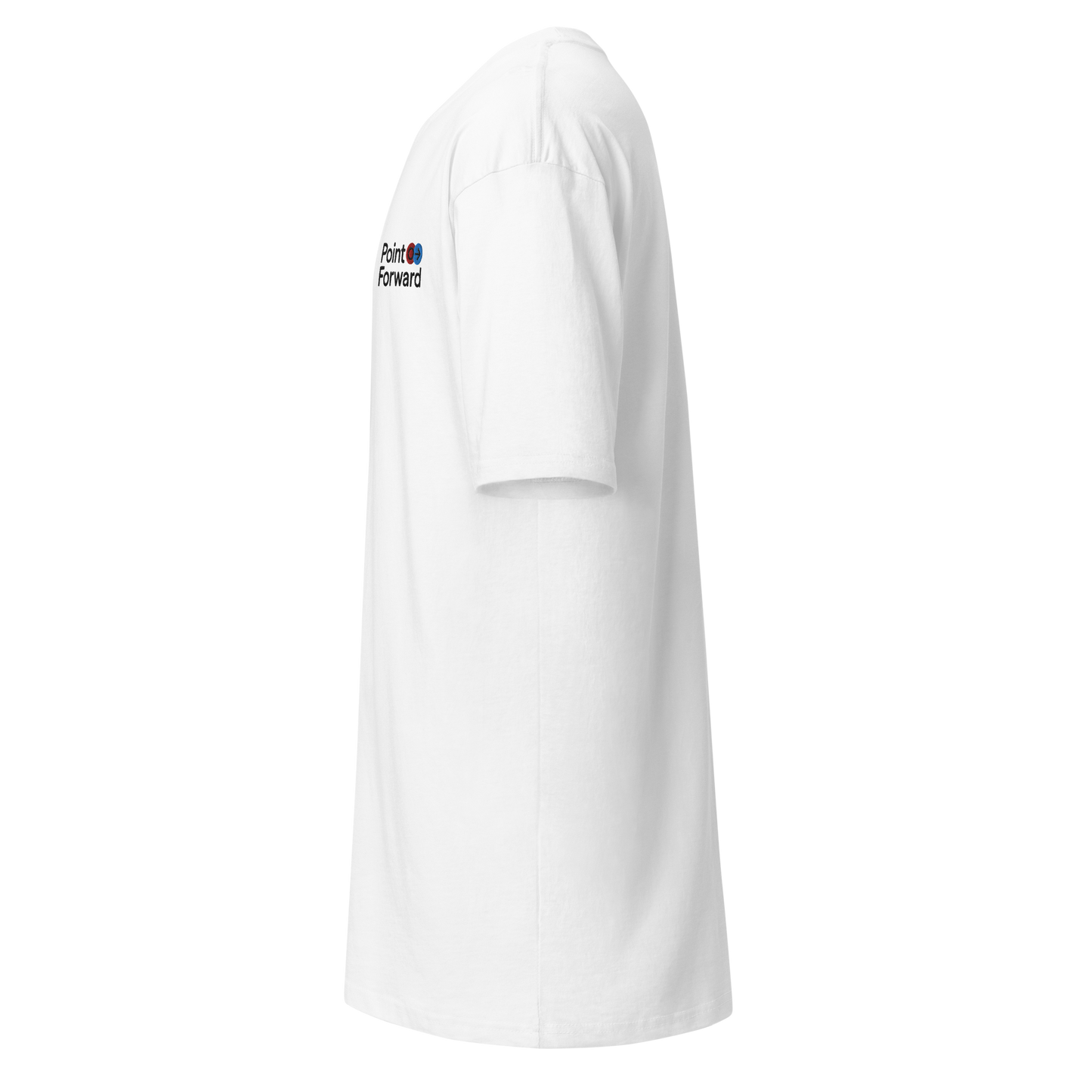 Point Forward "Logo" Embroidered Heavyweight T-shirt White