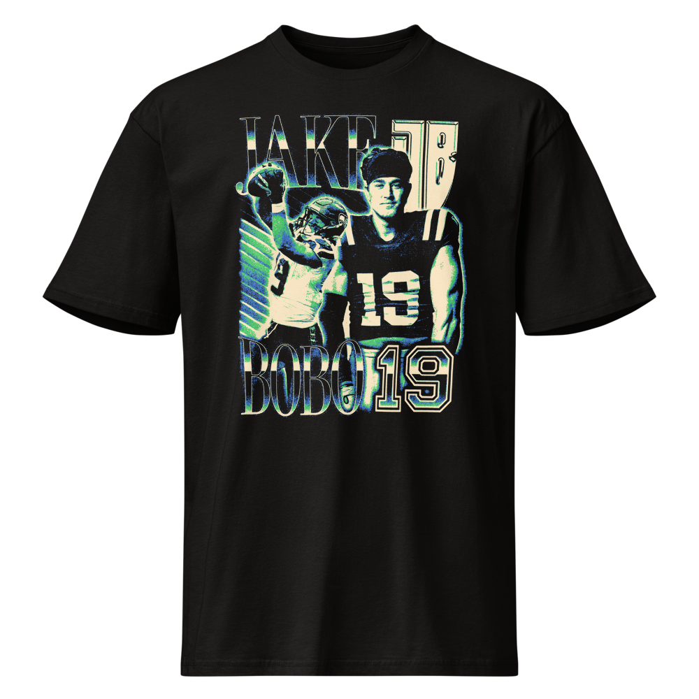 Jake Bobo Vintage Vintage T-shirt Black by Athlete Market