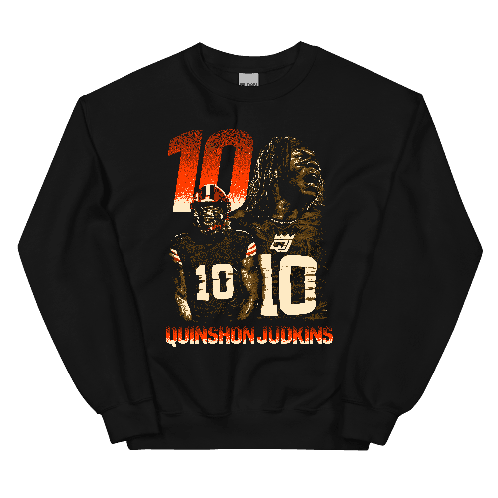 Quinshon Judkins Vintage Vintage Sweatshirt Black