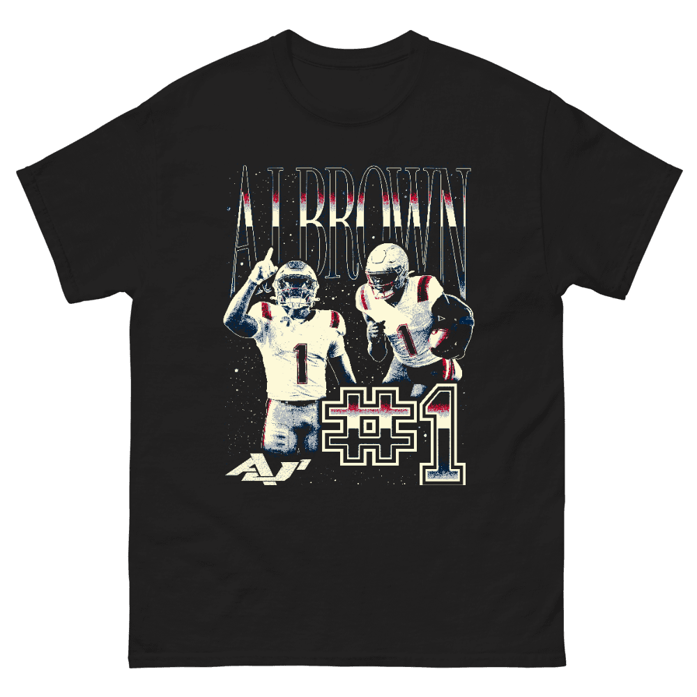 A.J. Brown Vintage Vintage T-shirt Black by A.J. Brown
