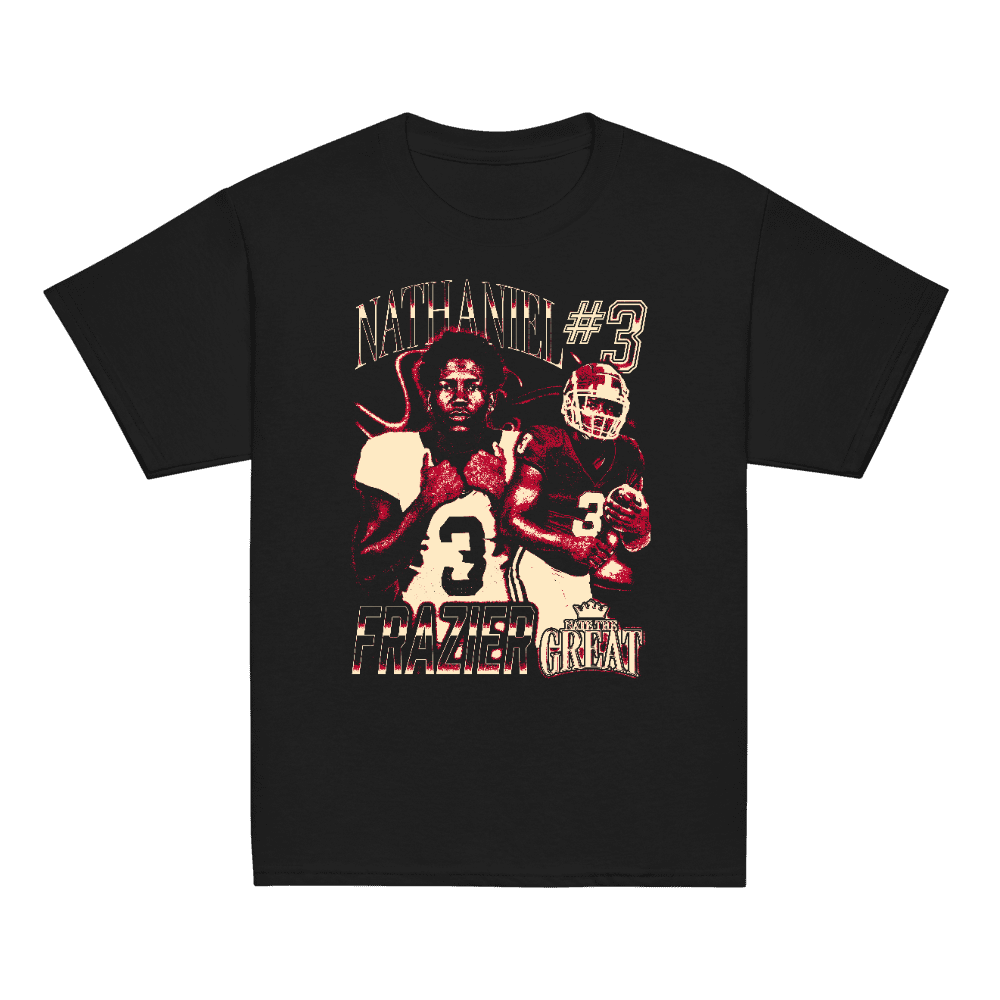 Nate Frazier Vintage Vintage Youth T-shirt Black