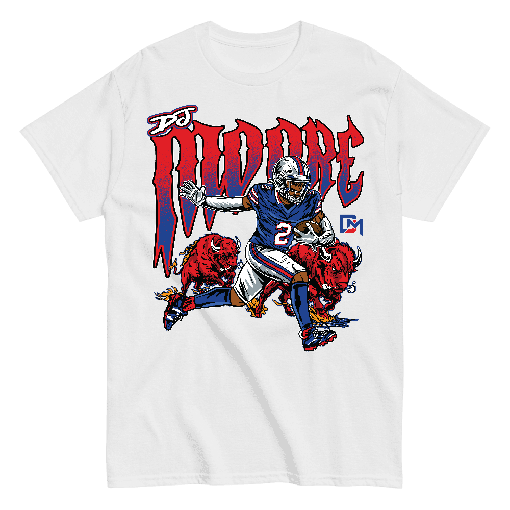 DJ Moore Illustration T-shirt