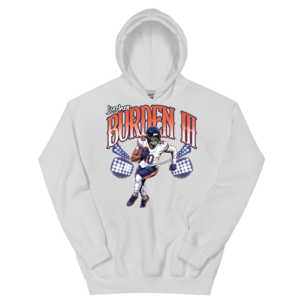 Luther Burden III Illustration Hoodie White