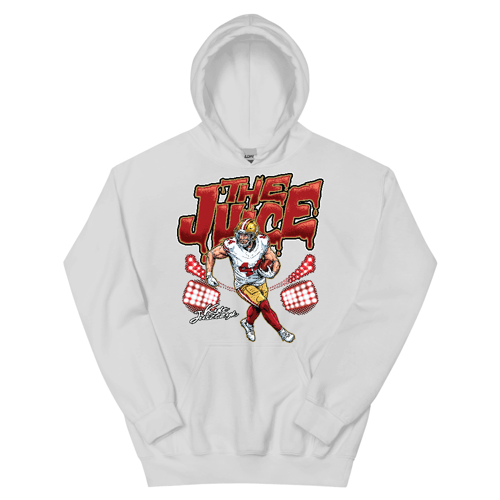 Kyle Juszczyk Illustration Hoodie White
