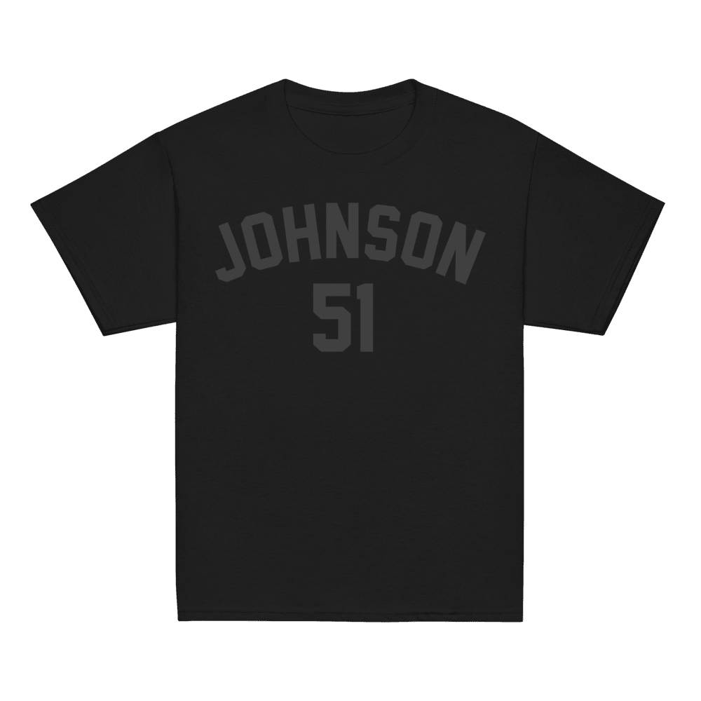 Bo Nix Johnson 51 Youth T-shirt Black