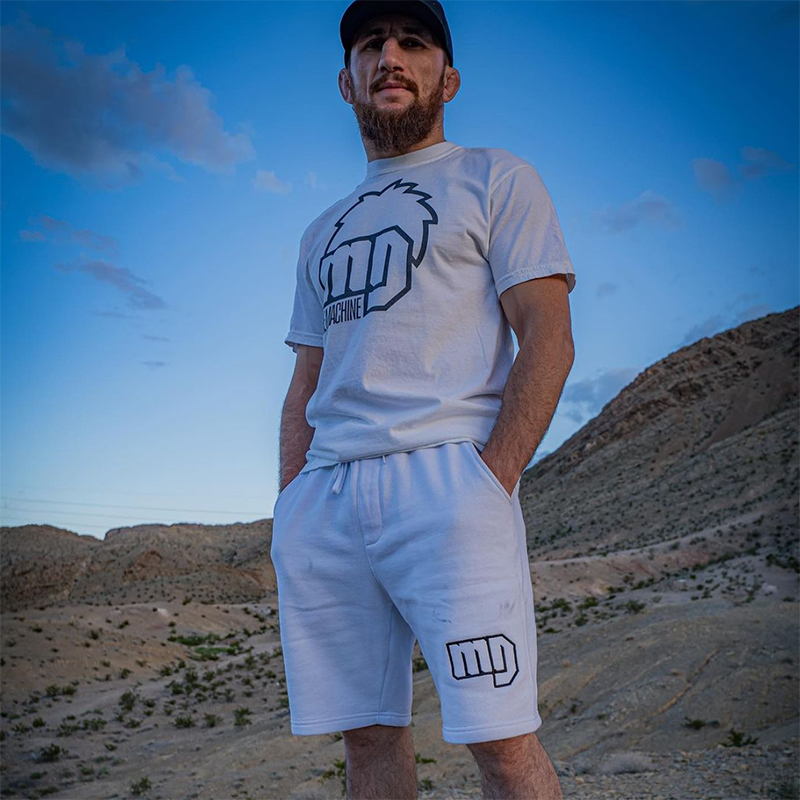 Merab Dvalishvili "Logo" Fleece Shorts