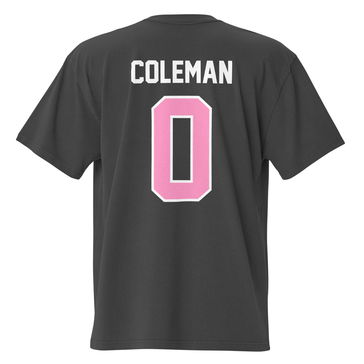 Keon Coleman "Breast Cancer Awareness Jersey" Oversized T-Shirt