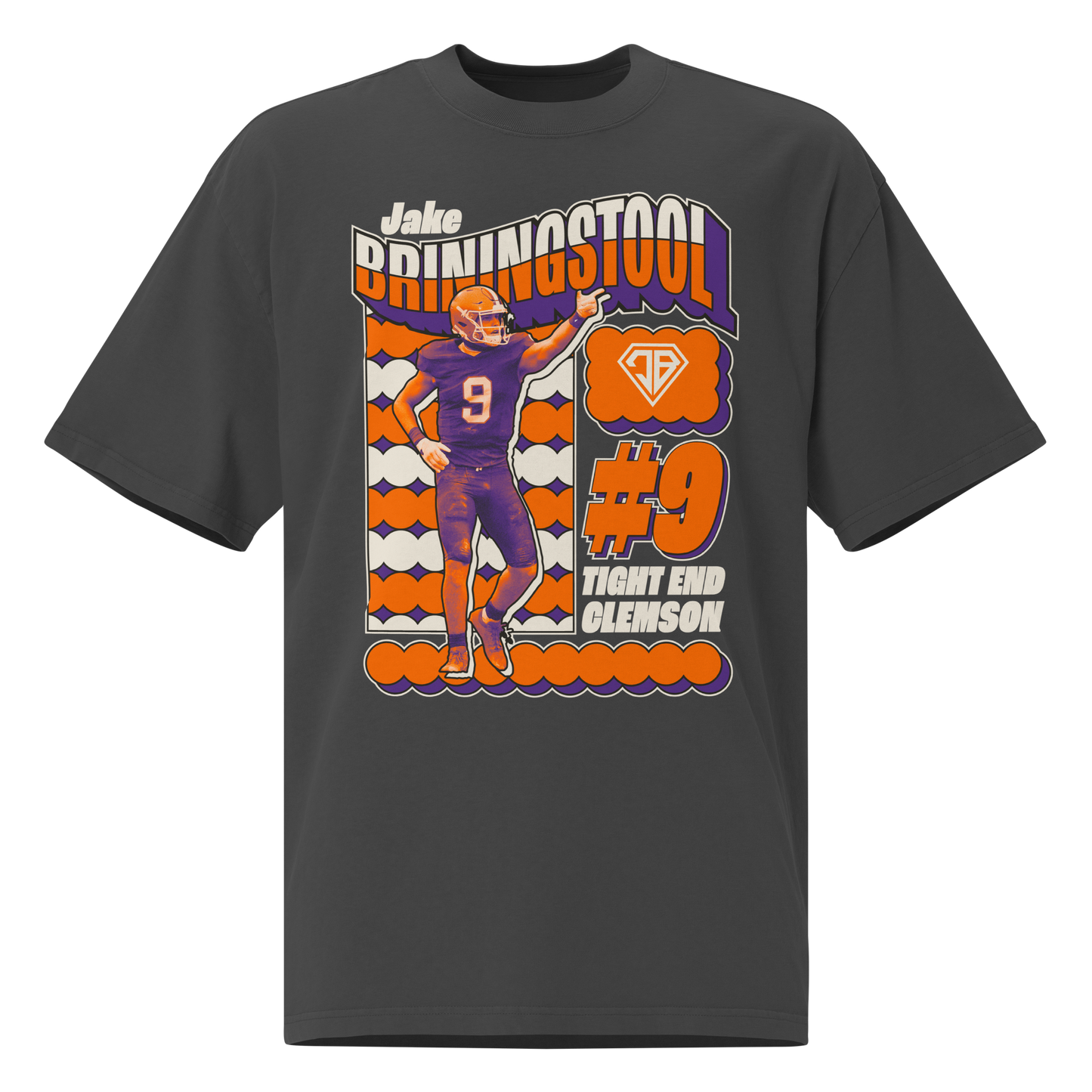 Jake Briningstool "Retro" Oversized T-Shirt