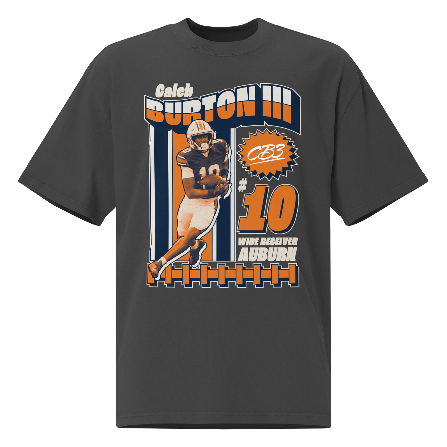 Caleb Burton III "Retro" Oversized T-Shirt