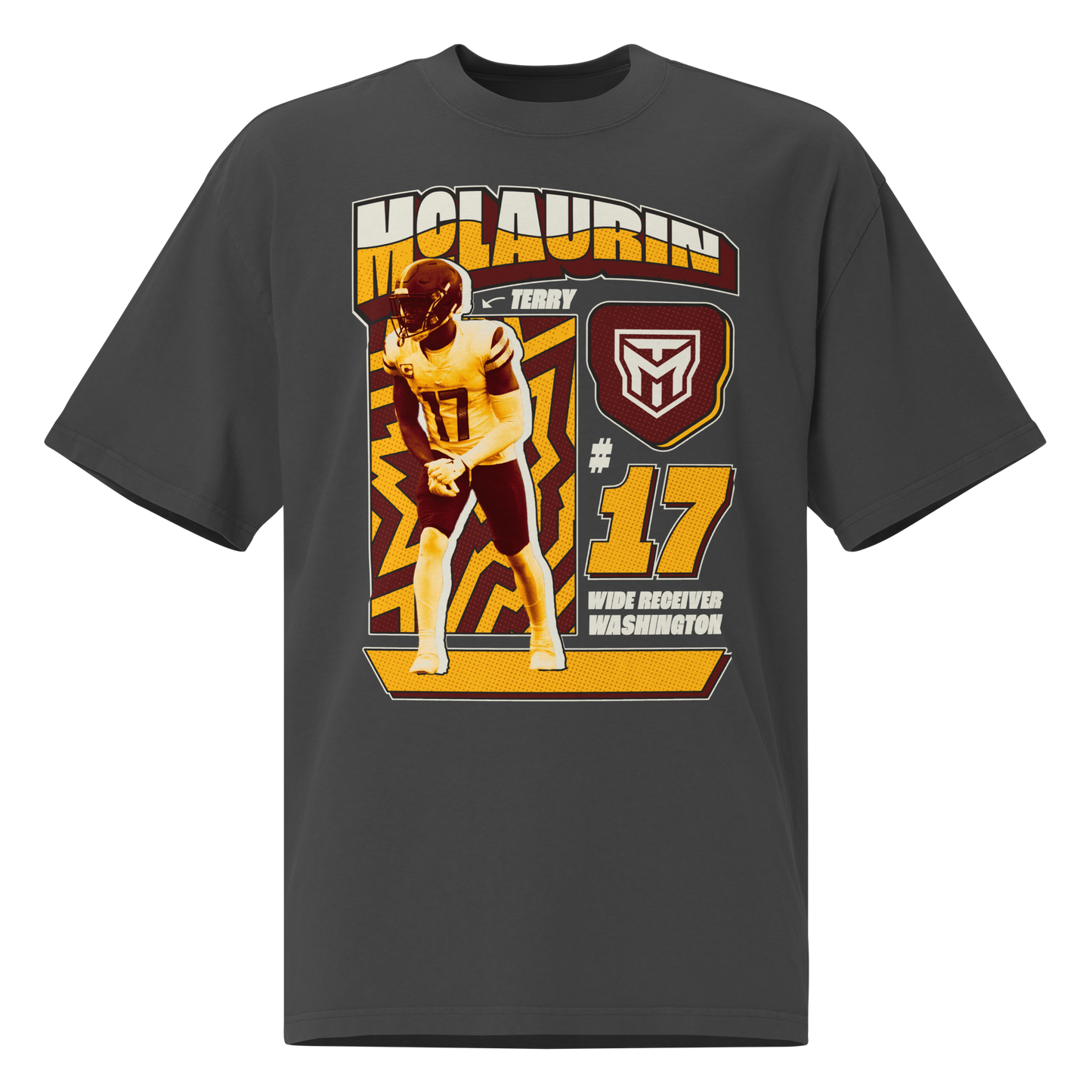 Terry McLaurin "Retro" Oversized T-Shirt