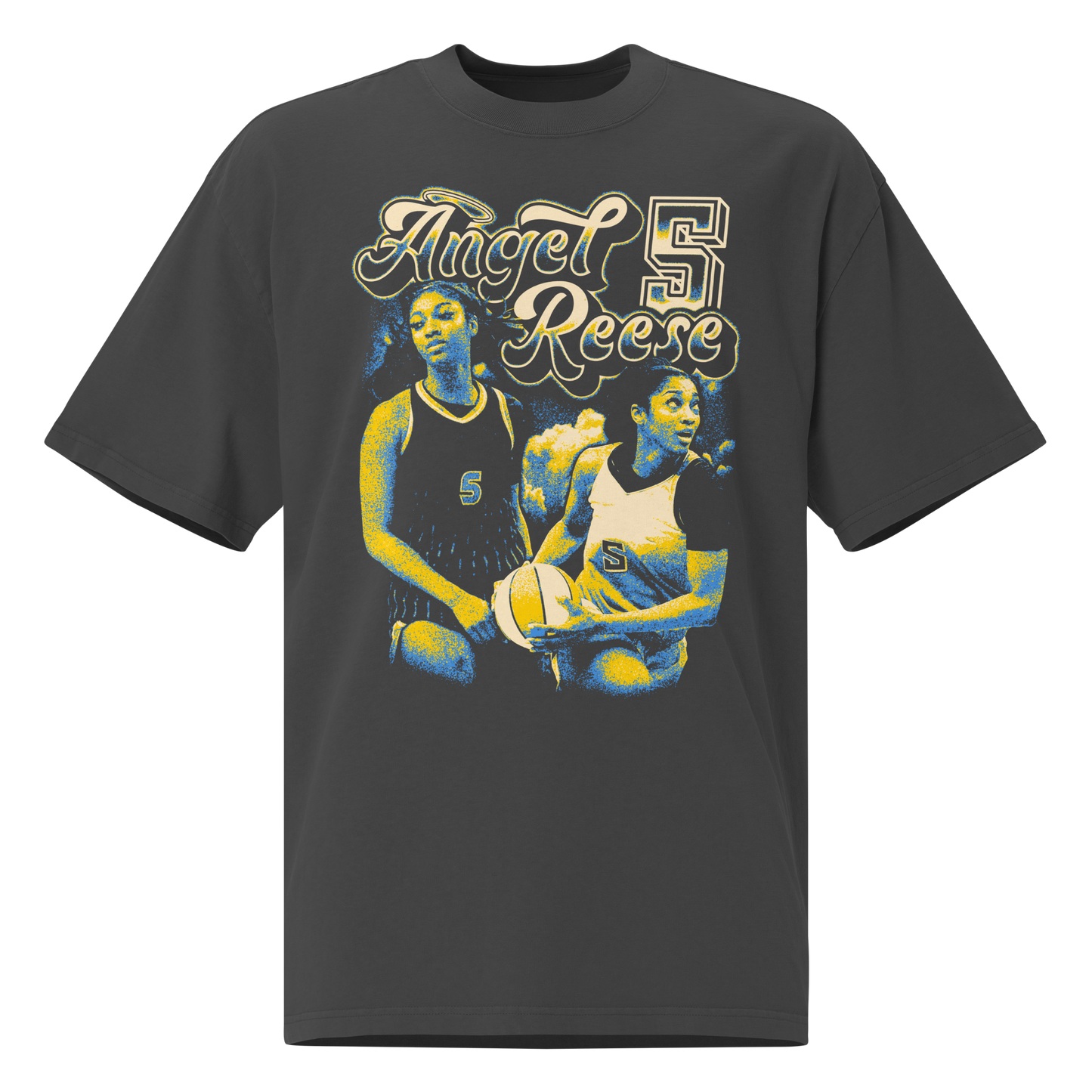 Angel Reese "Vintage" Oversized T-Shirt