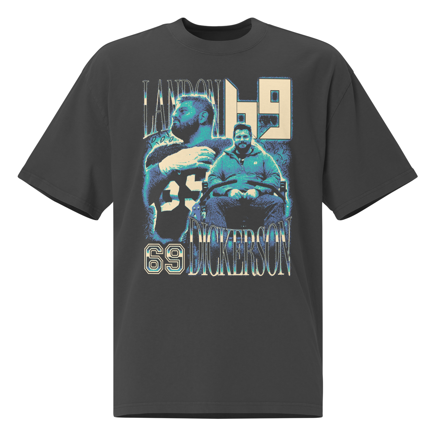 Landon Dickerson "Vintage" Oversized T-Shirt