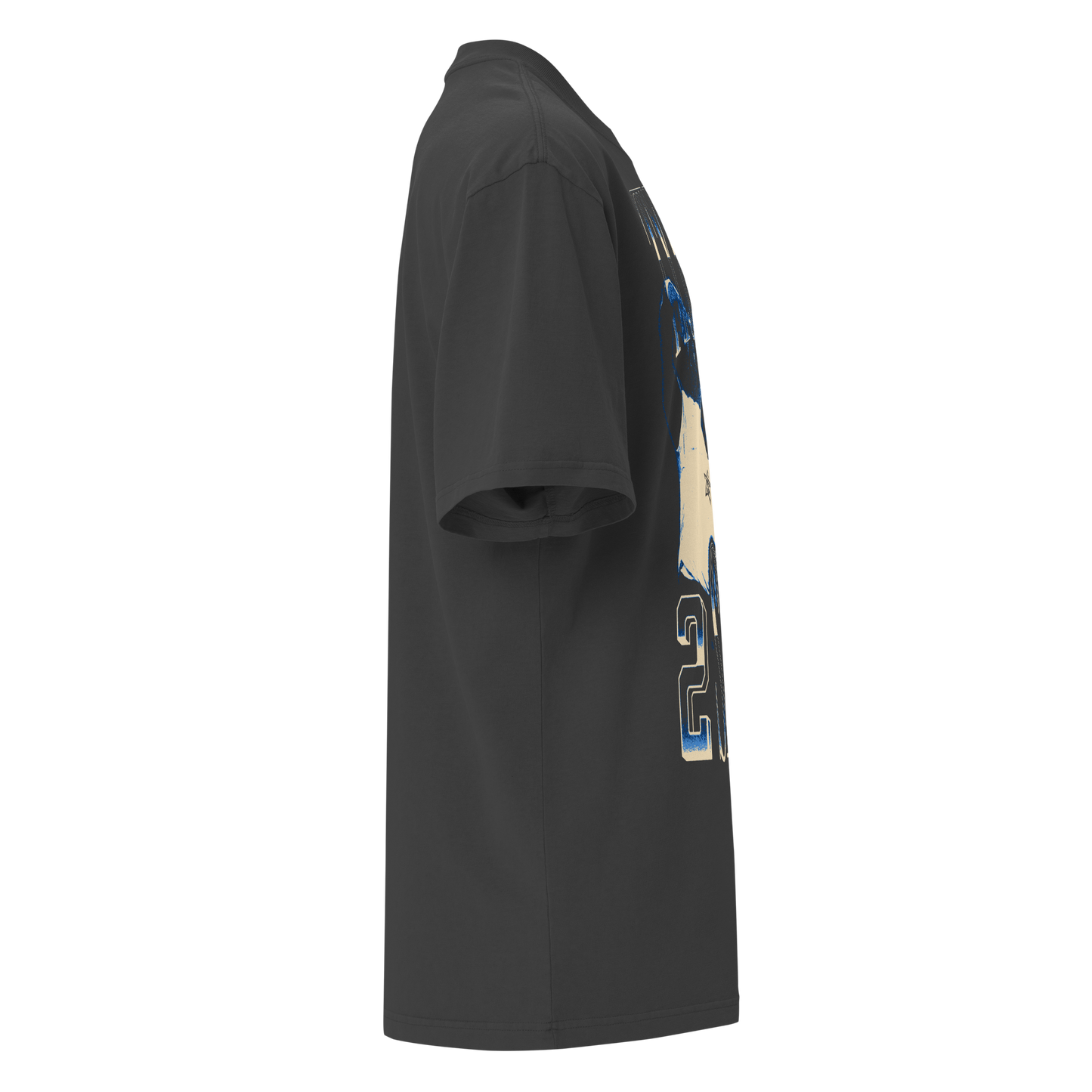 Tyjae Spears “Vintage” Oversized T-shirt Faded Black