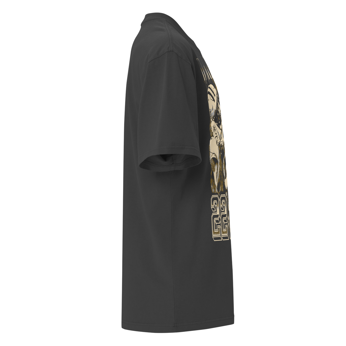 Rashid Shaheed “Vintage” Oversized T-shirt Faded Black