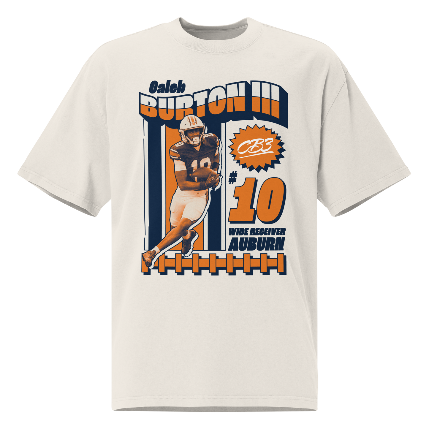 Caleb Burton III "Retro" Oversized T-Shirt