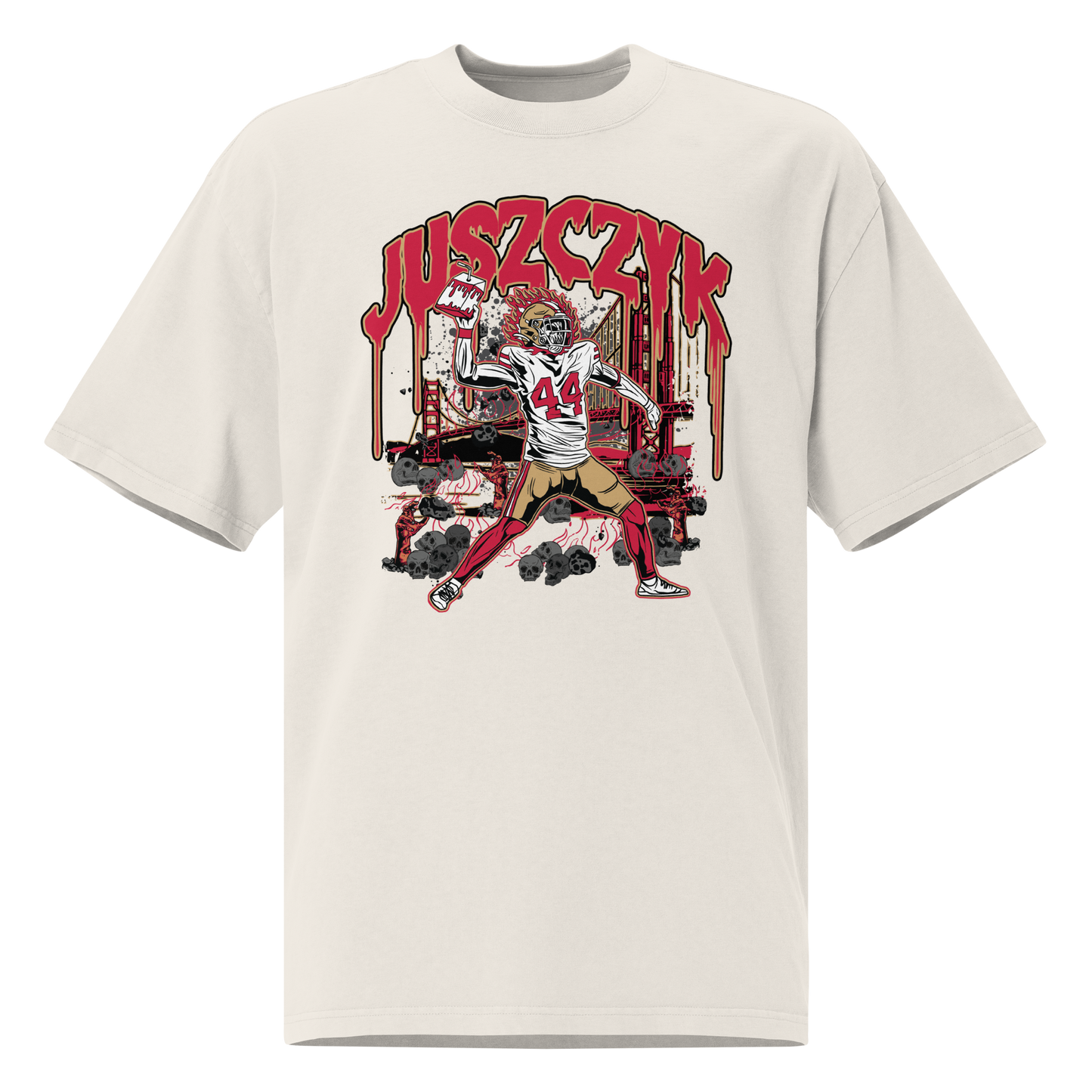 Kyle Juszczyk "Scary Juice" Oversized T-Shirt