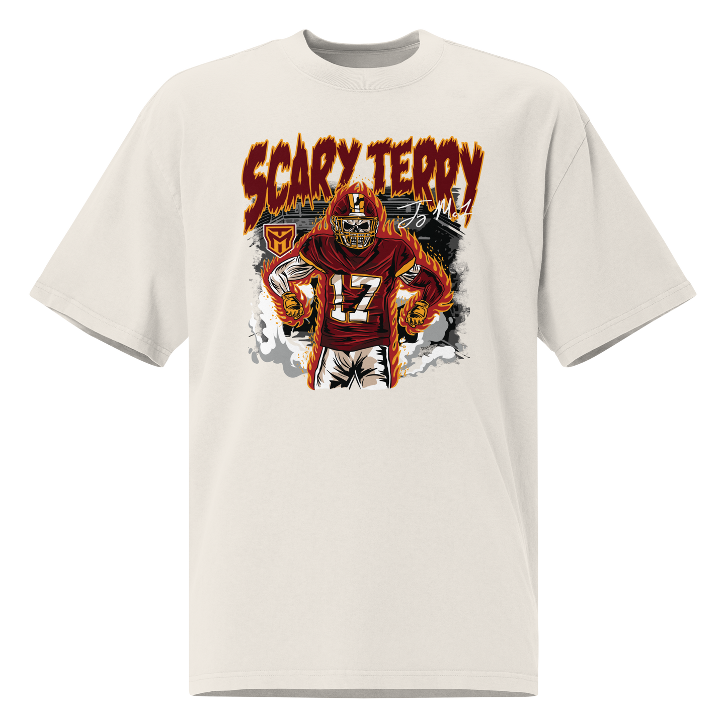 Terry McLaurin "Scary Terry V2" Oversized T-Shirt
