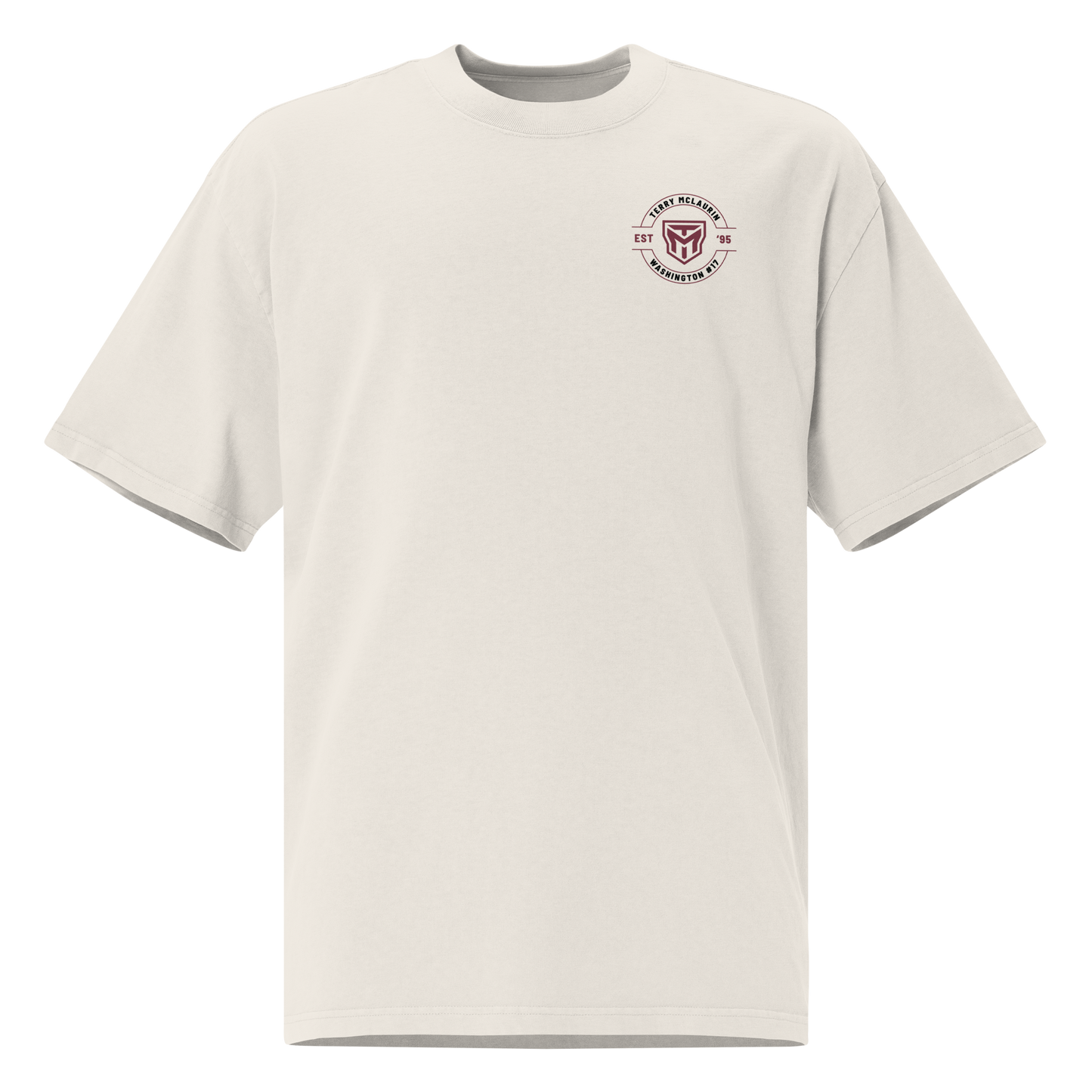 Terry McLaurin "Logo Badge" Oversized T-Shirt