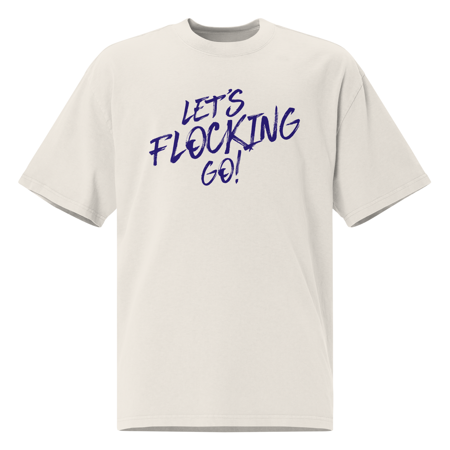 Patrick Ricard "Lets Flocking Go" Oversized T-Shirt